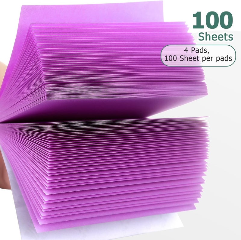 Eastern Wolf Sticky Notes 3x3 Self-Stick Notes Bright Colors Sticky Notes 4 Pads 100 Sheets/Pad (Purple) - Image 4